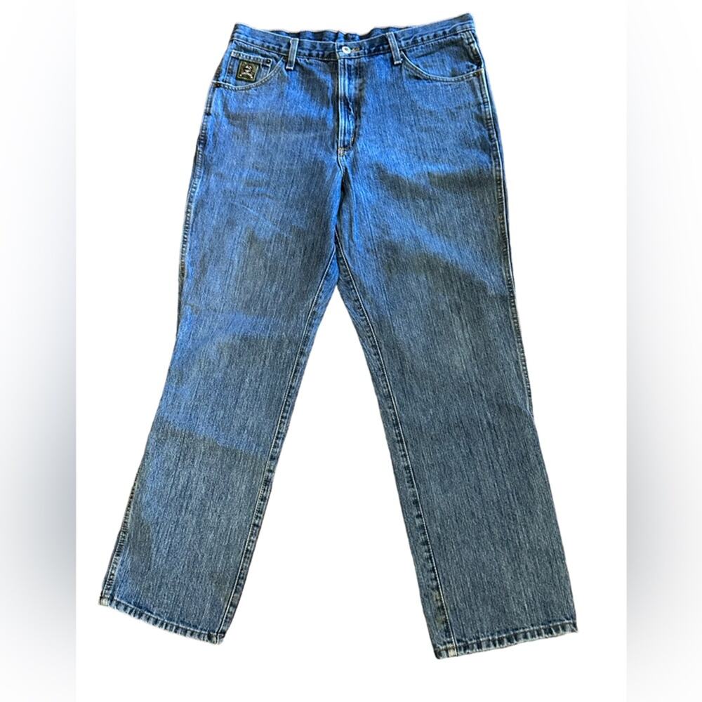 Cinch Green Label Mens 36 X 32 Western Jeans 100% Cotton